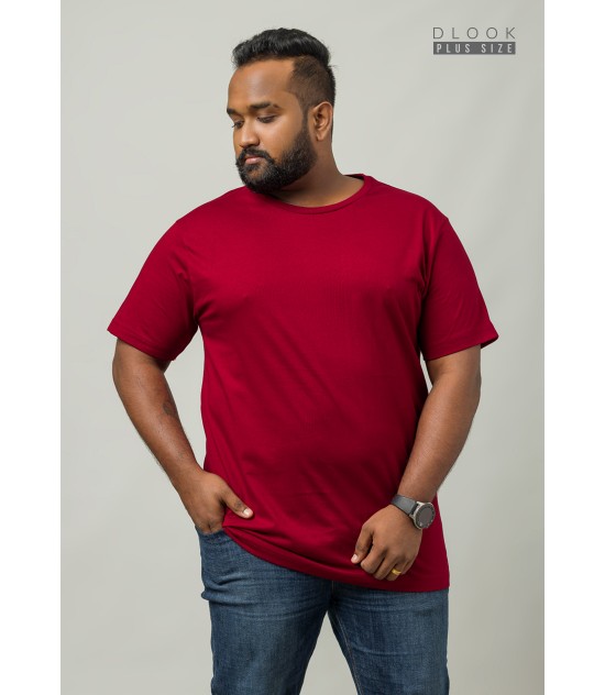 plus size maroon shirt